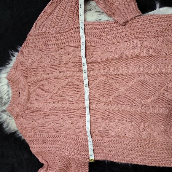 WOMENS BRAVE SOUL PINK SWEATER SIZE 6 - Picture 4 of 7
